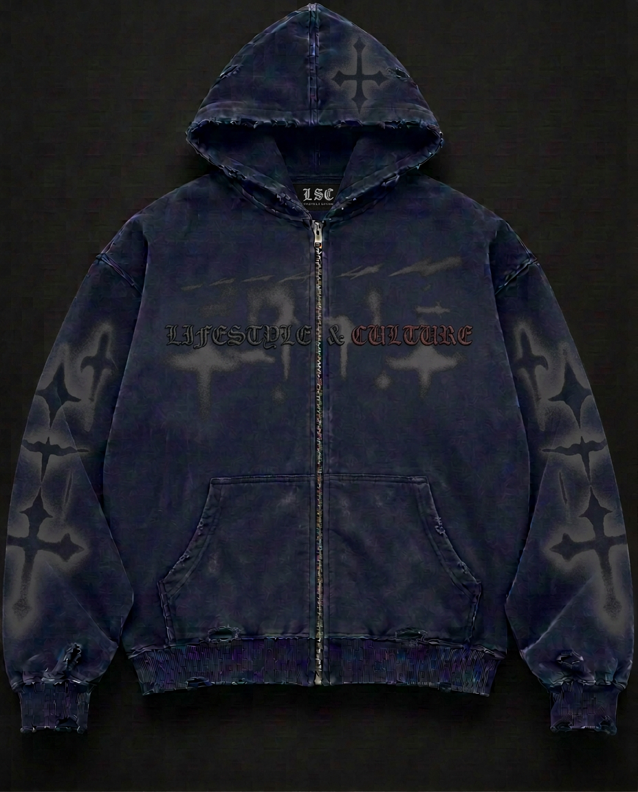 LSC Lifestyle Zip Hoodie / Navy