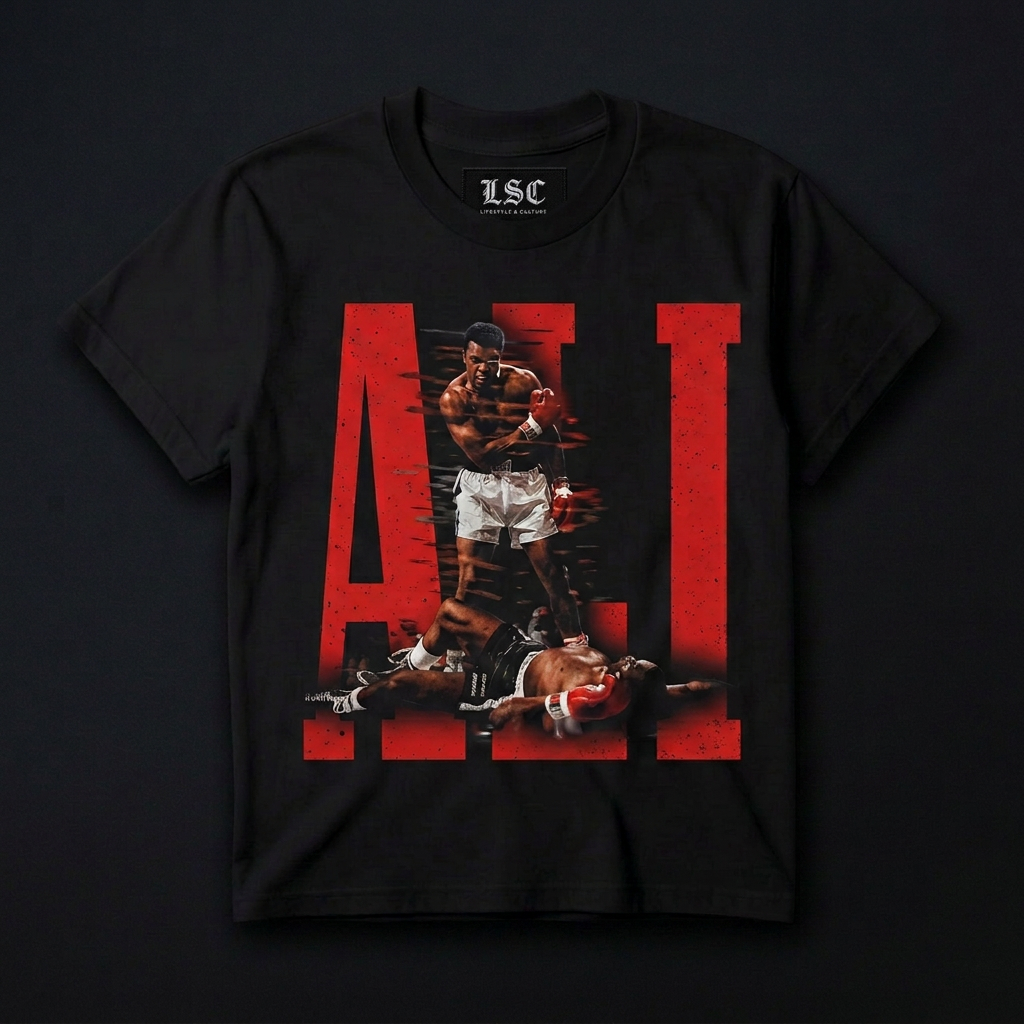 Muhammad Ali Graphic Tee / Black