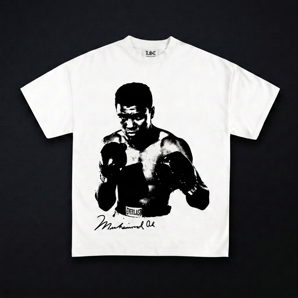 Muhammad Ali Graphic Tee / White