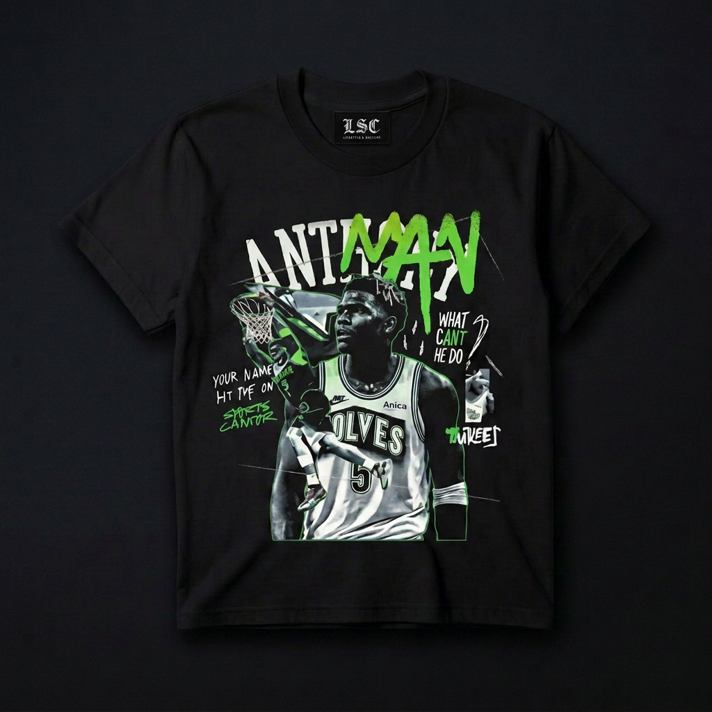 Antaman Graphic Tee / Black