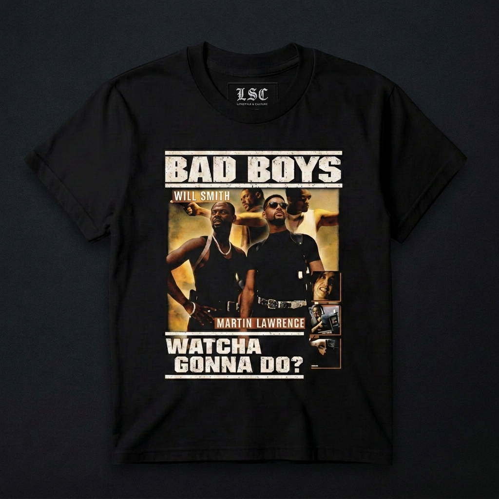 Bad Boys Graphic Tee / Black