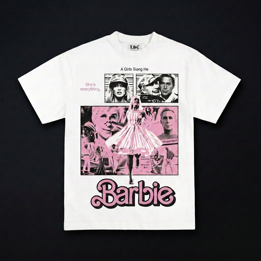 Barbie Graphic Tee / White