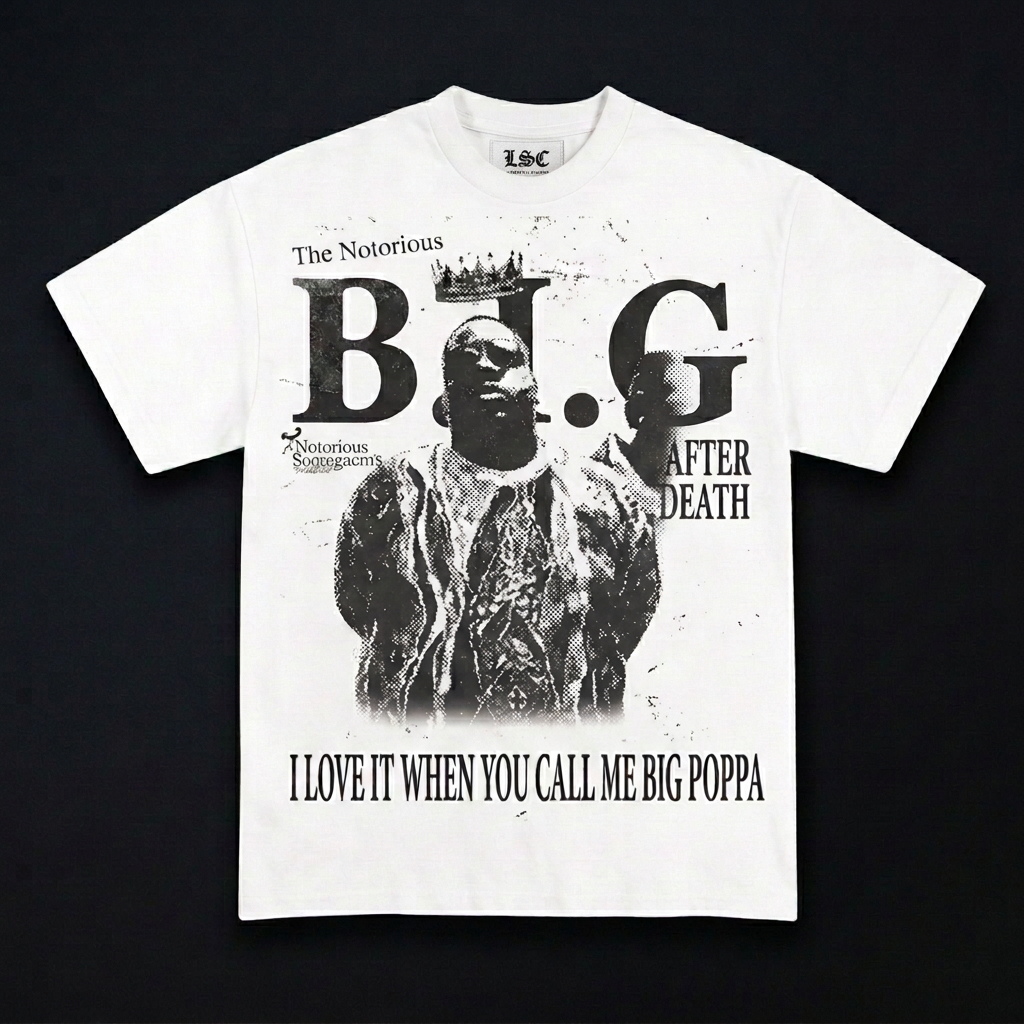 The Notorious B.I.G. Graphic Tee / White