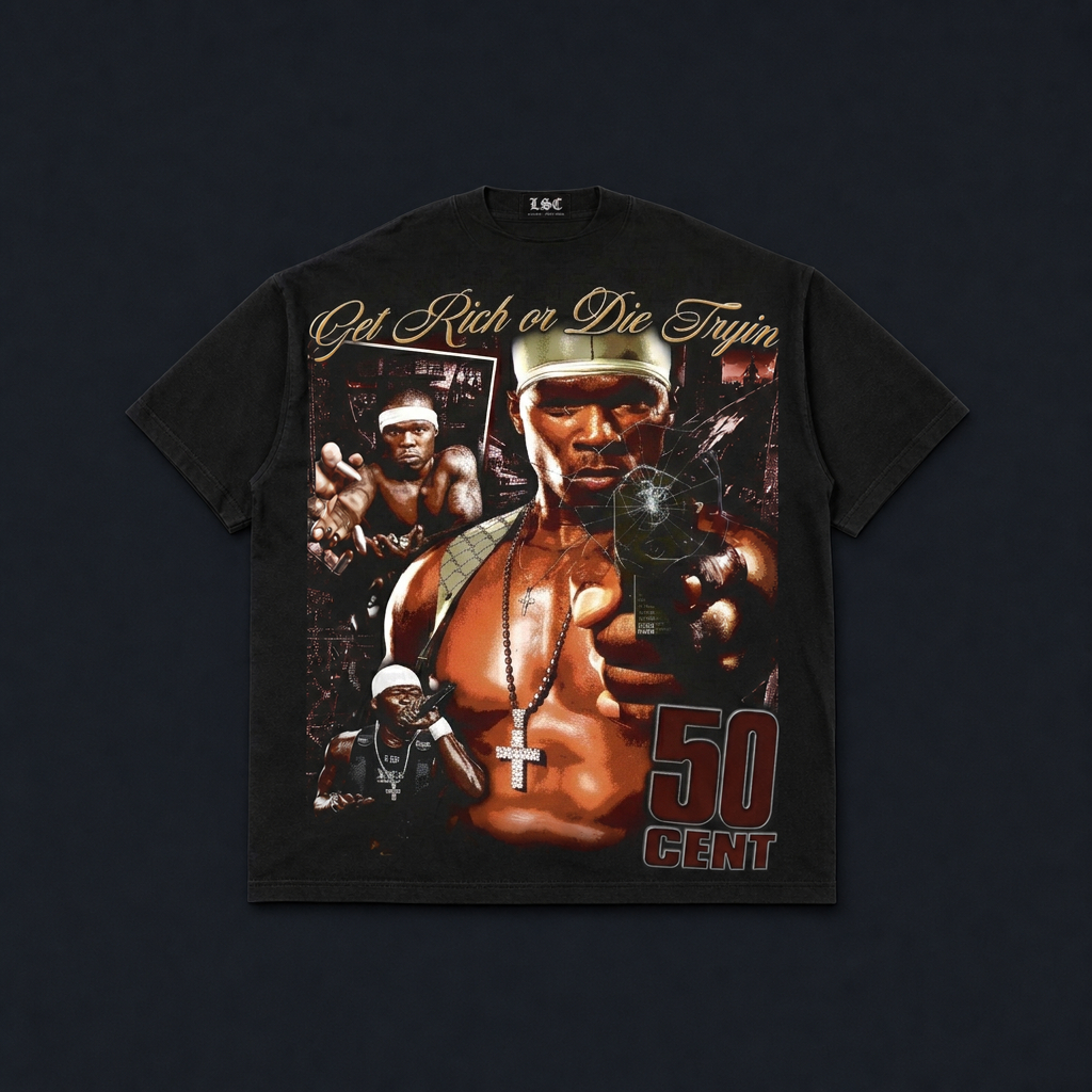50 Cent Die Tryin Graphic Shirt