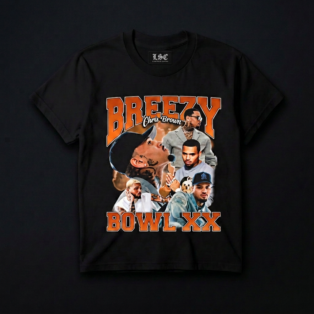 Breezy Bowl XX Graphic Tee / Black