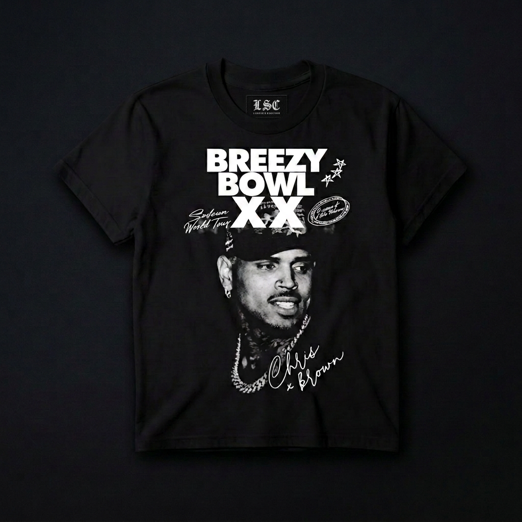 Breezy Bowl XX Tour Graphic Tee / Black