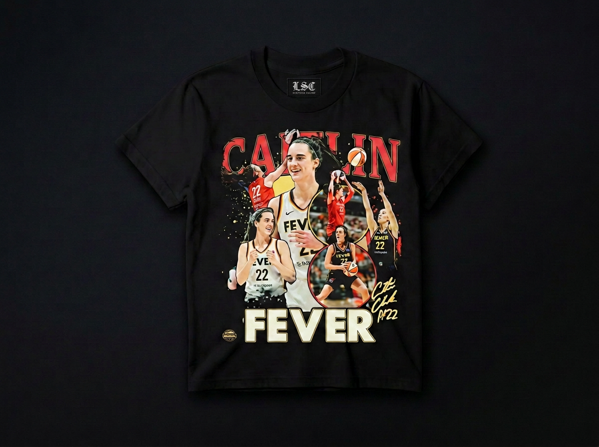 Caitlin Clark Graphic Tee / Black