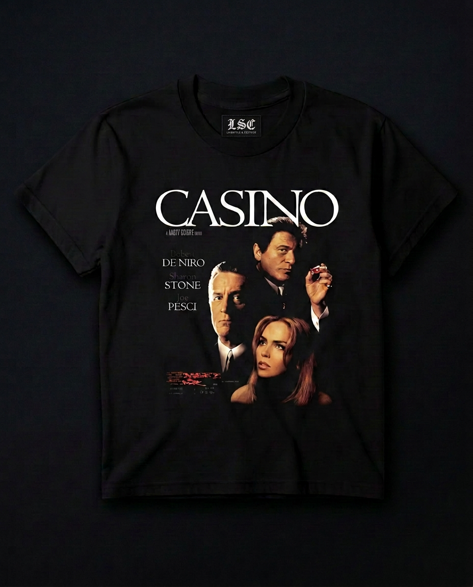 Casino Graphic Tee / Black