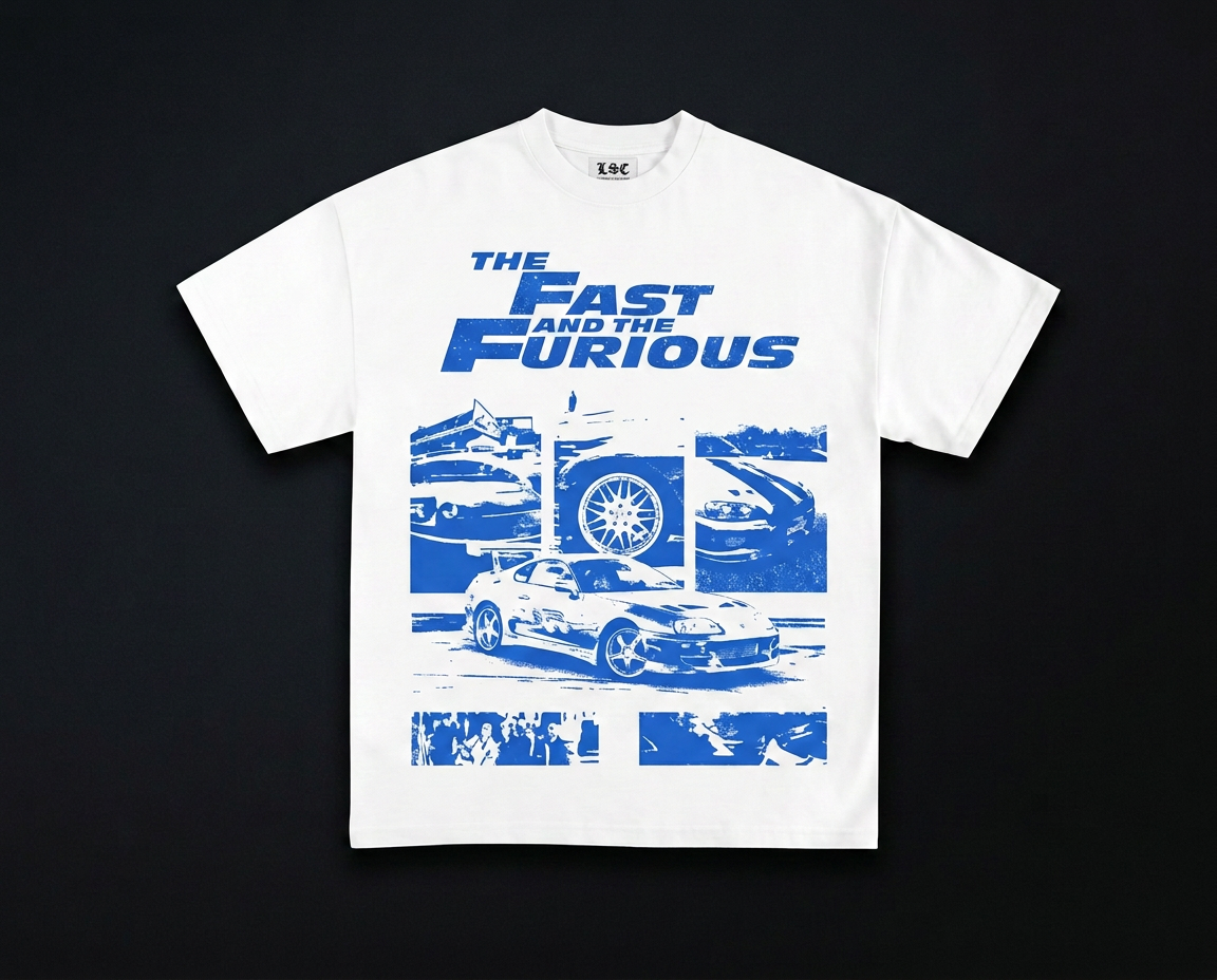 Fast & Furious Graphic Tee / White