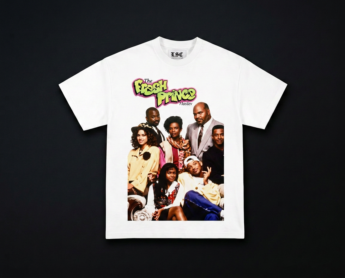Fresh Prince Graphic Tee / White