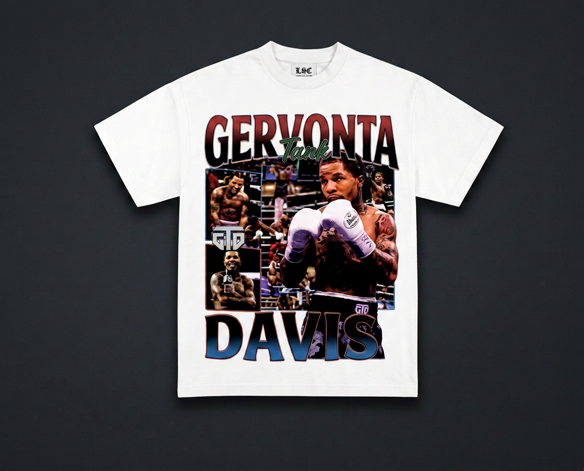 Gervonta Davis Graphic Tee / White