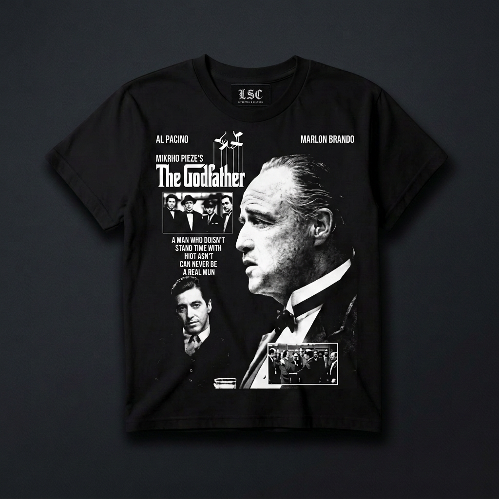 The Godfather Graphic Tee / Black