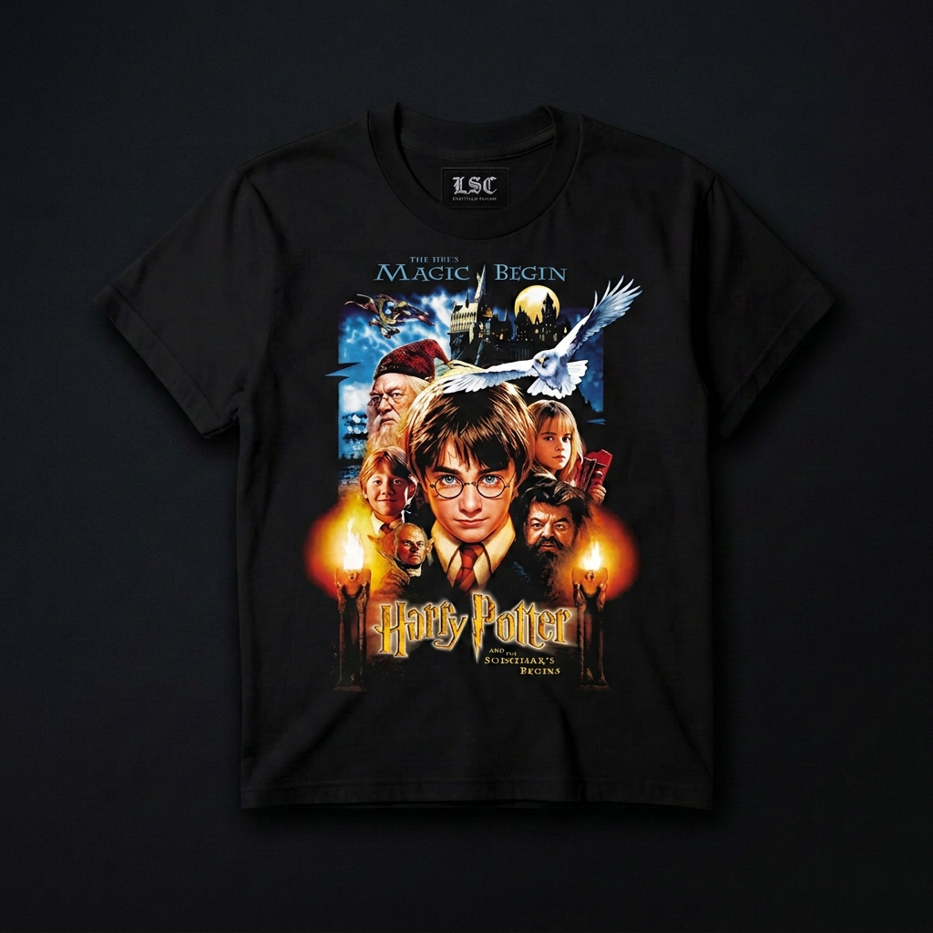 Harry Potter Graphic Tee / Black