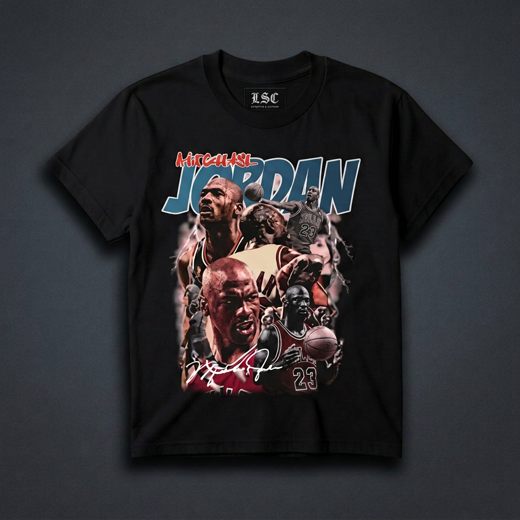 Air Jordan Graphic Tee / Black