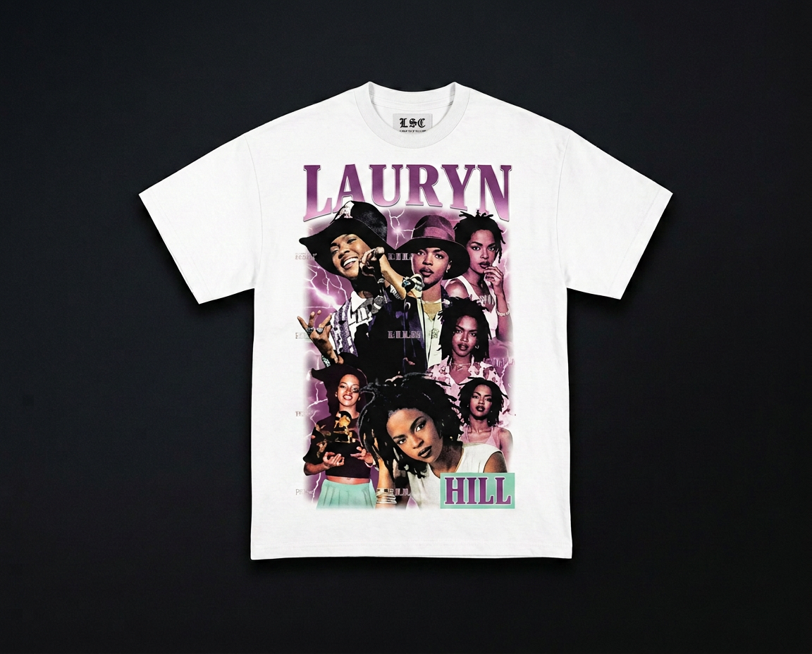 Lauryn Hill Graphic Tee / White
