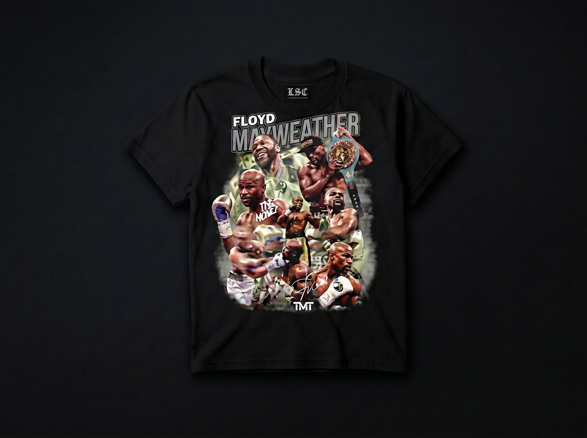 Mayweather Graphic Tee / Black