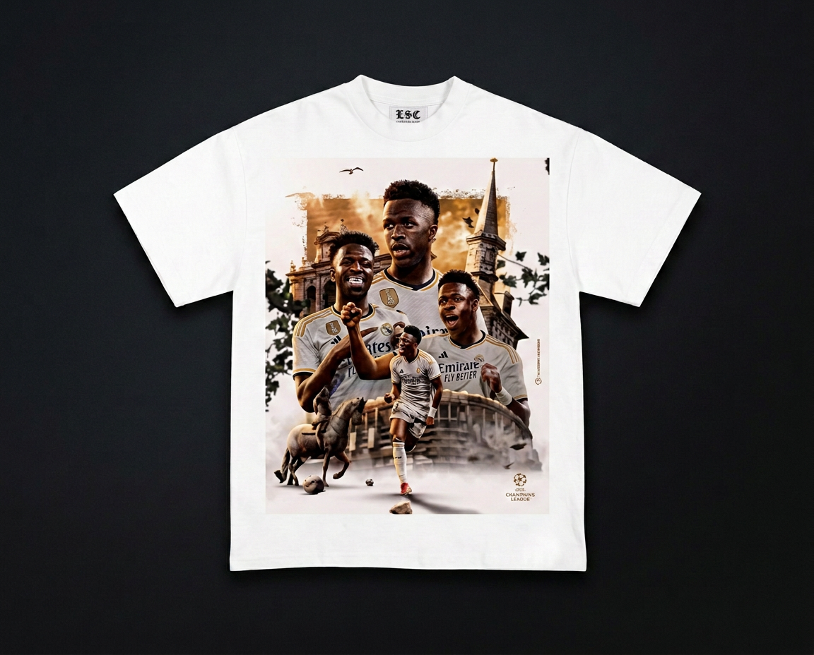 Mbappe Graphic Tee / White