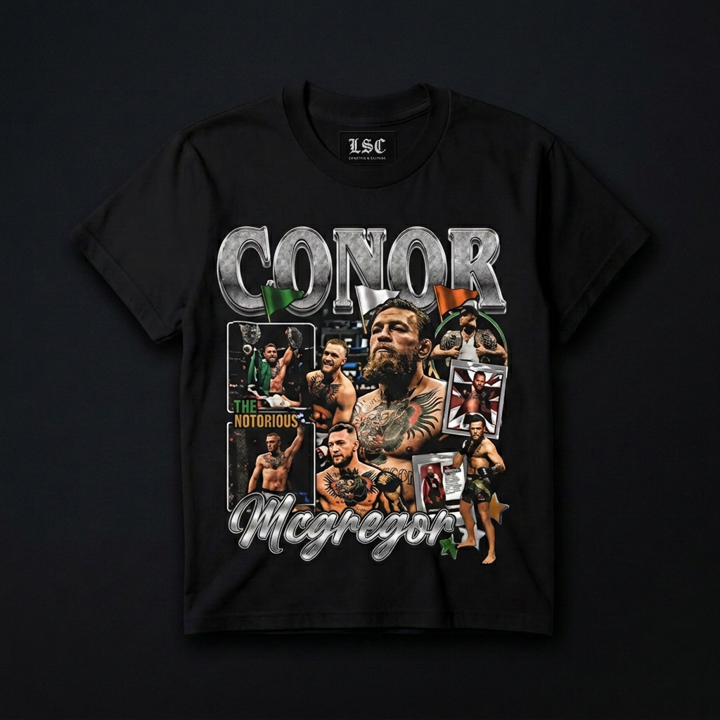 Conor McGregor Graphic Tee / Black