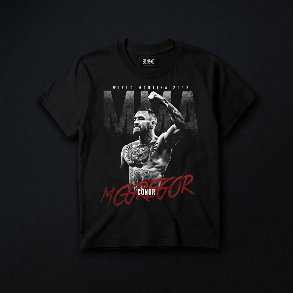 McGregor Notorious Graphic Tee / Black