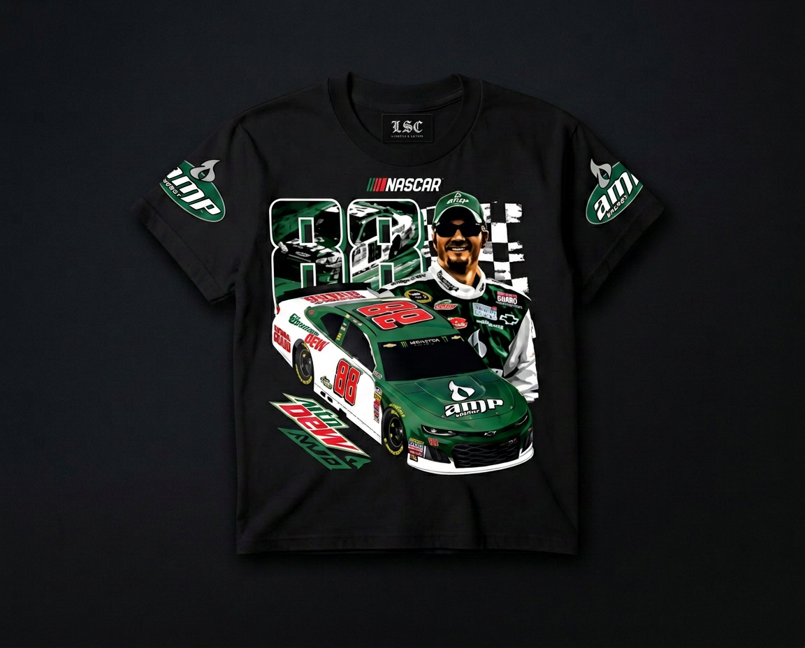 NASCAR 88 Racing Graphic Tee / Black