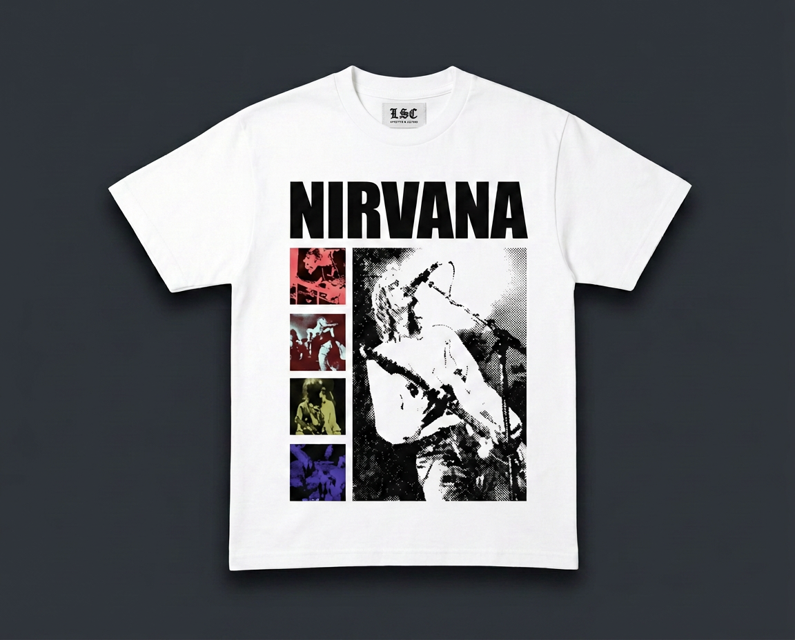 Nirvana Graphic Tee / White