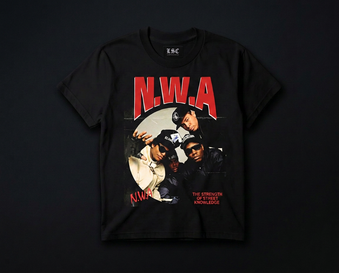 N.W.A Graphic Tee / Black