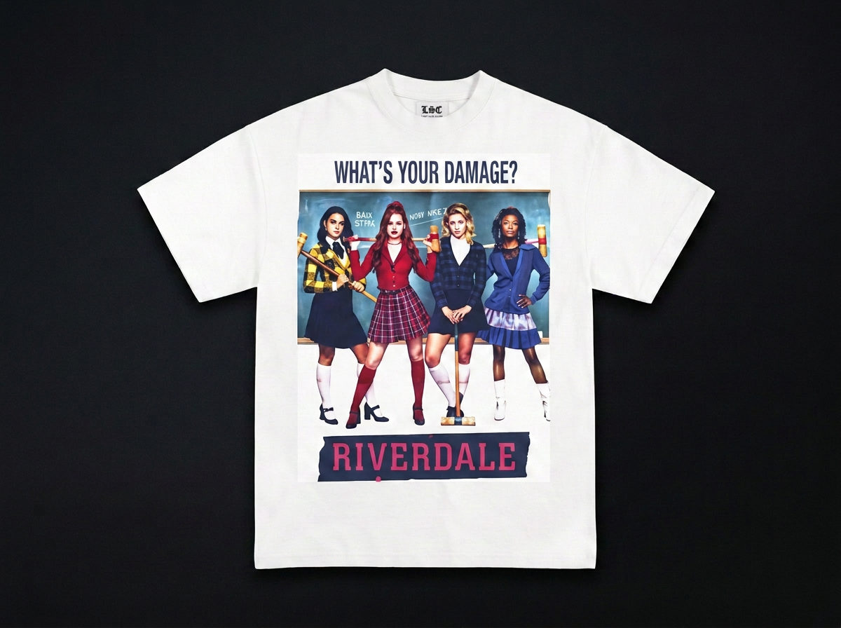 Riverdale Graphic Tee / White