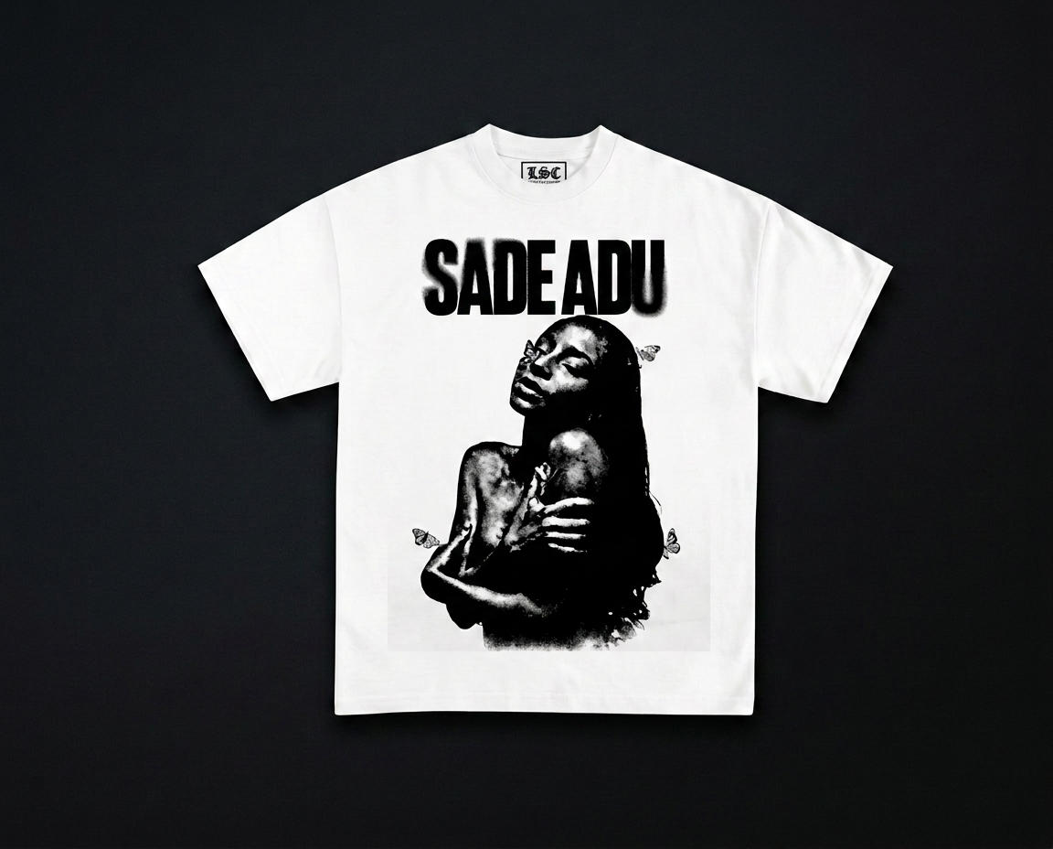 Sade Graphic Tee / White