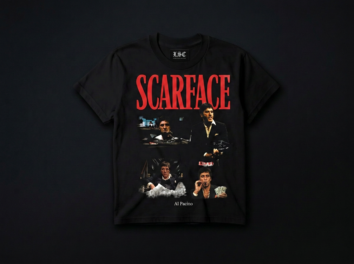 Scarface Graphic Tee / Black