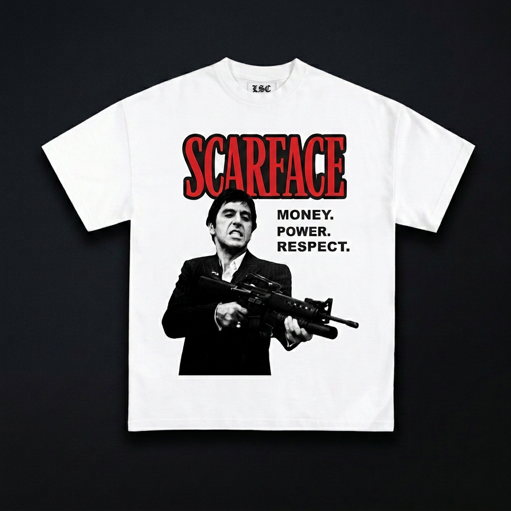 Scarface Graphic Tee / White