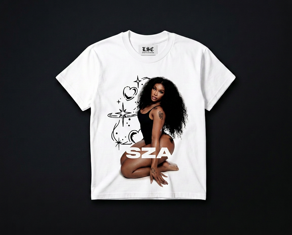 SZA Graphic Tee / White
