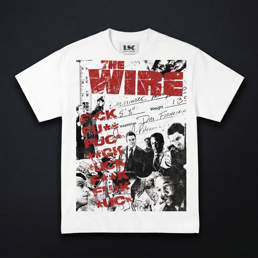 The Wire Graphic Tee / White
