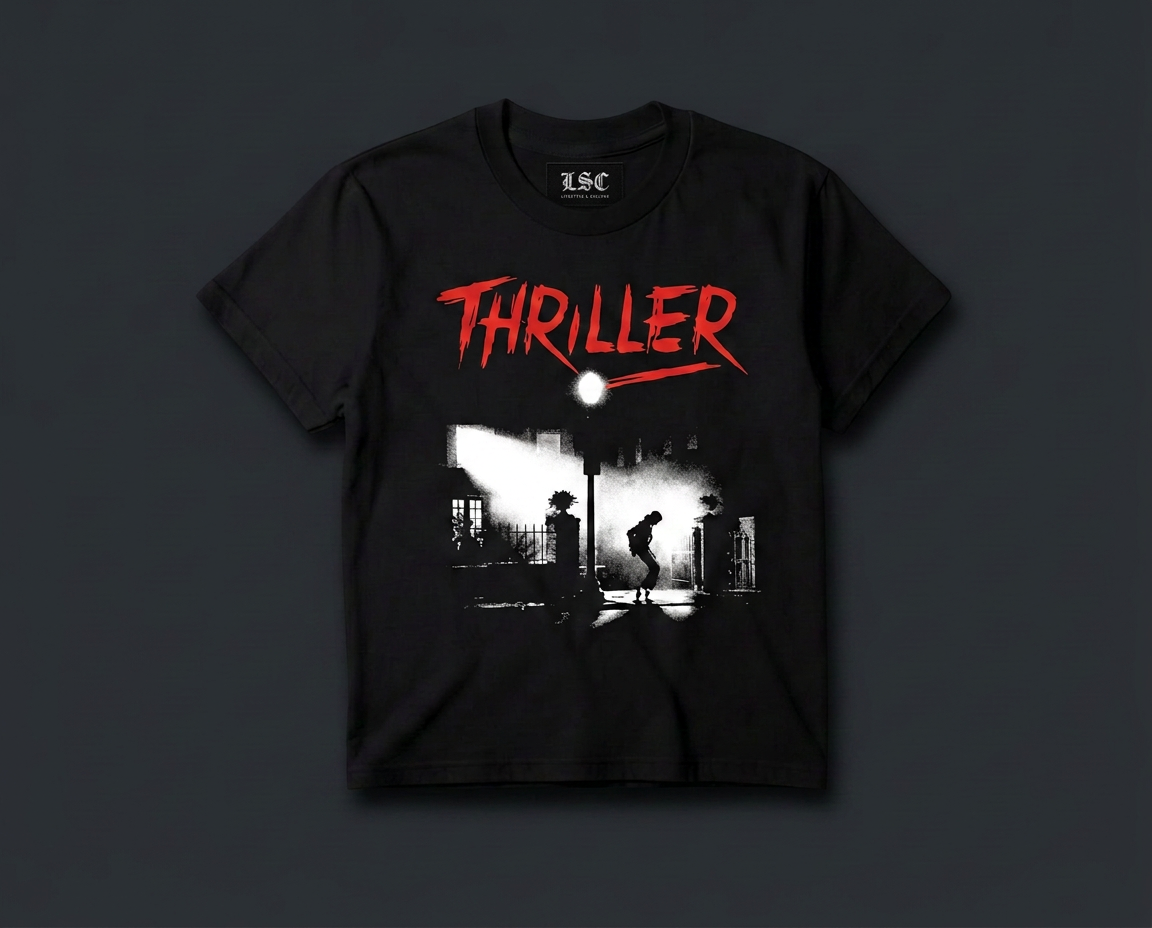Thriller Graphic Tee / Black
