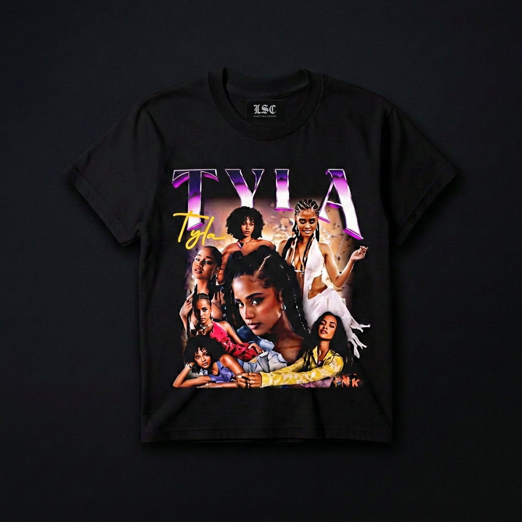 Tyla Graphic Tee / Black