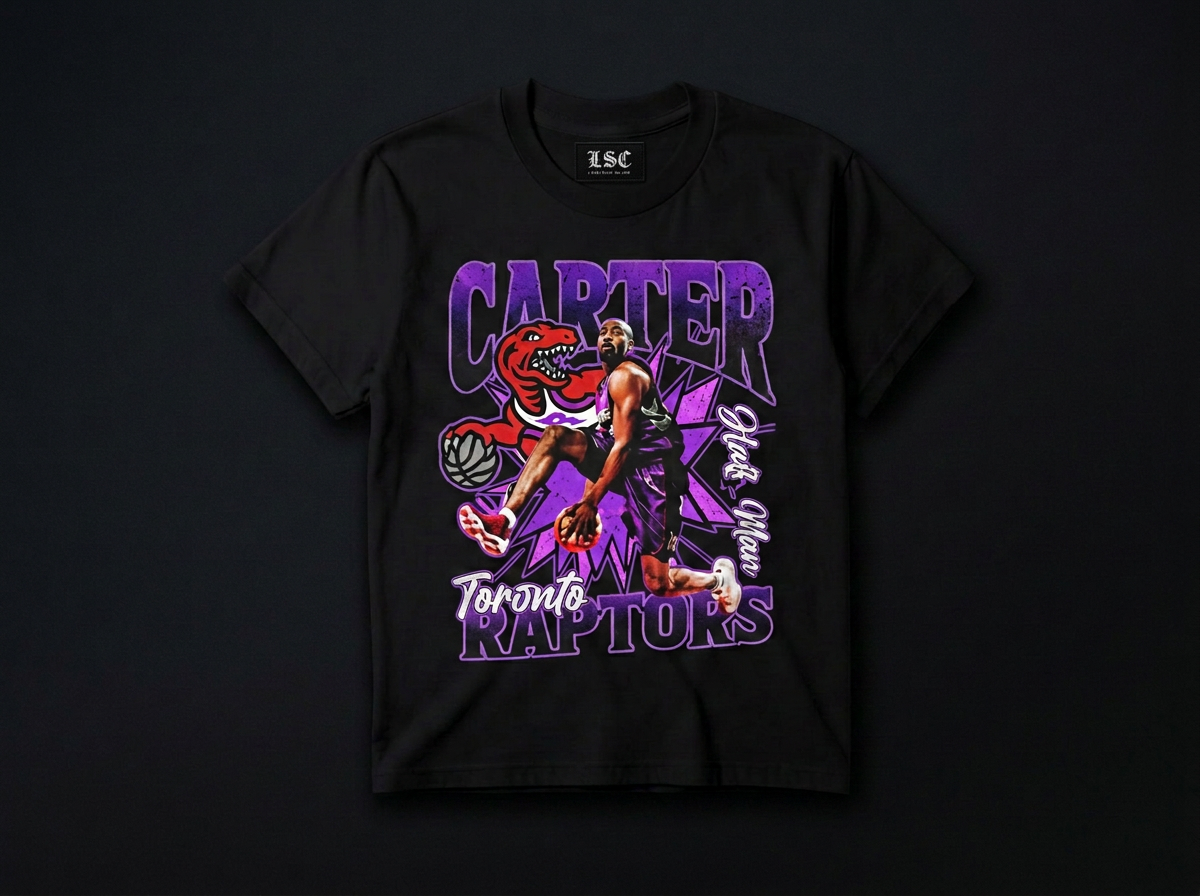 Vince Carter Graphic Tee / Black