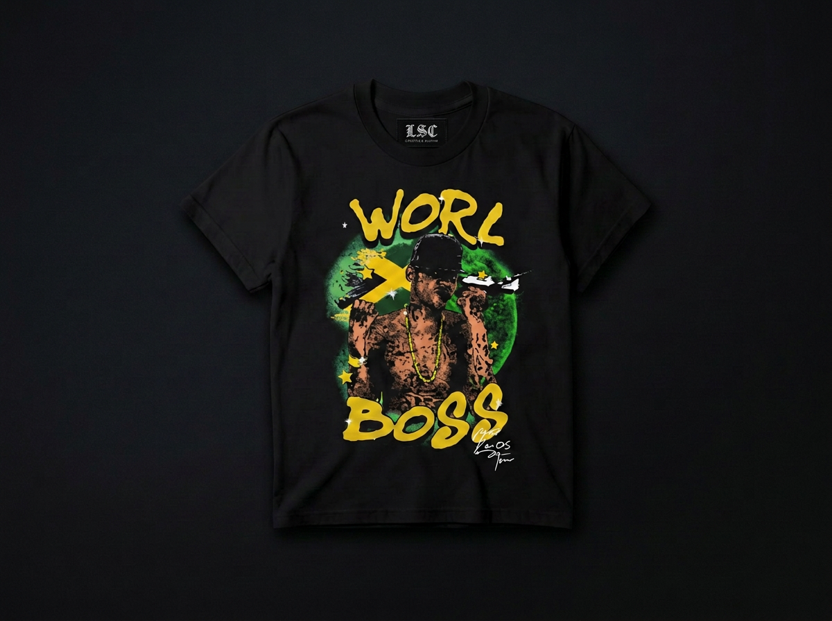 World Boss Graphic Tee / Black