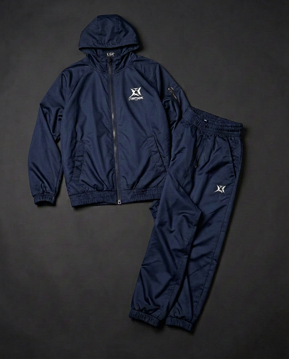 Nightshift Nylon Tracksuit / Navy