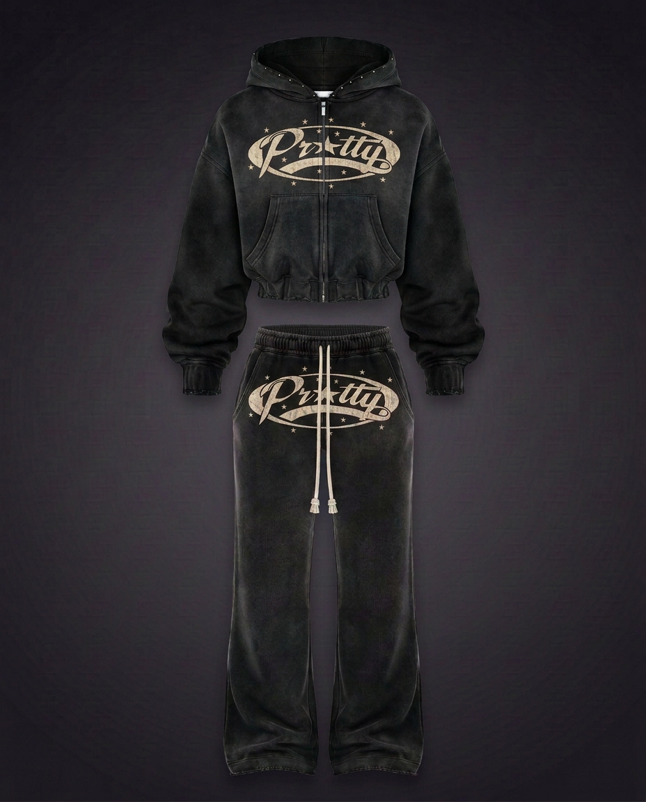 LSC Pretty Tracksuit / Black