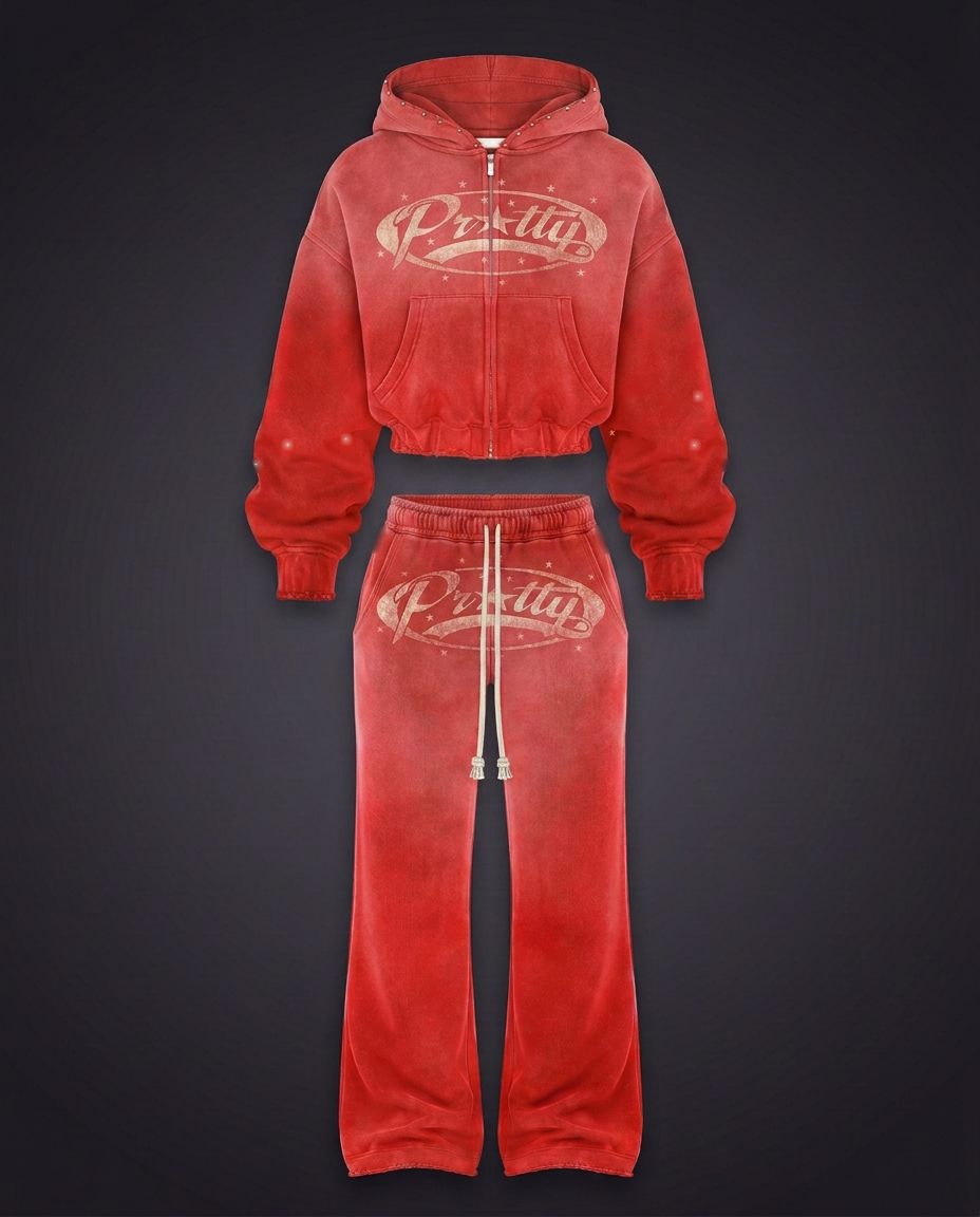 LSC Pretty Tracksuit / Red