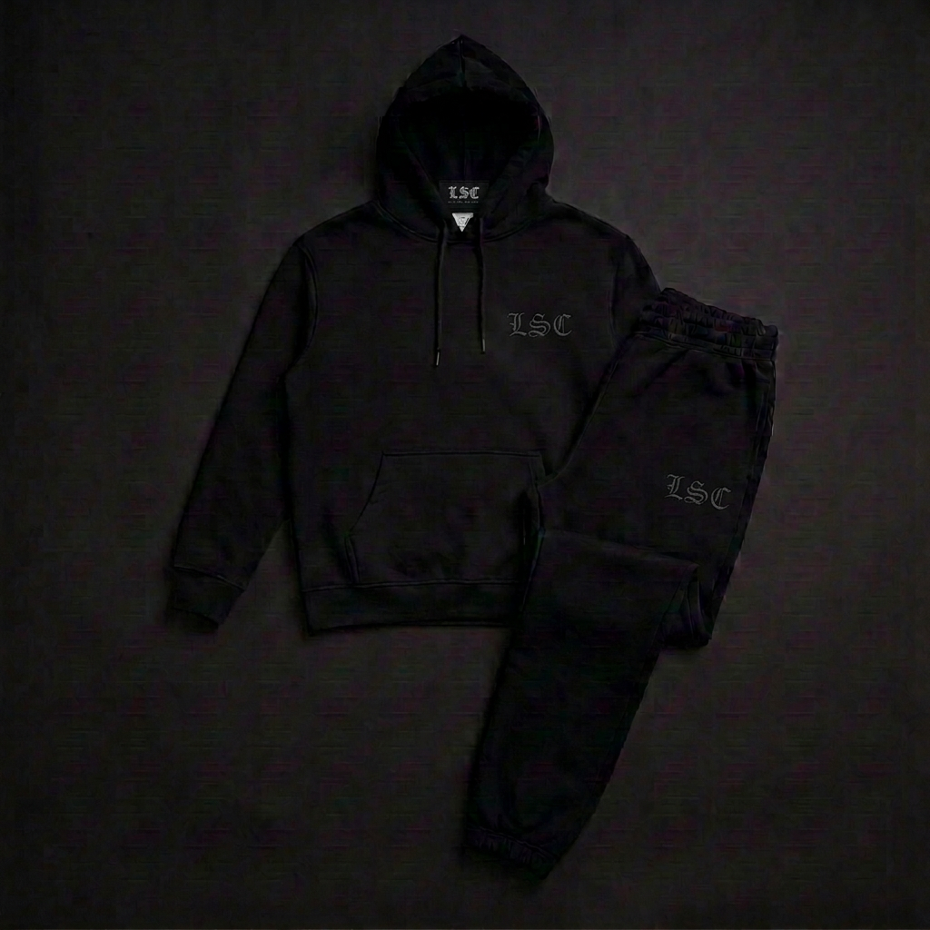 CLTR Oversized Sweatsuit / Black