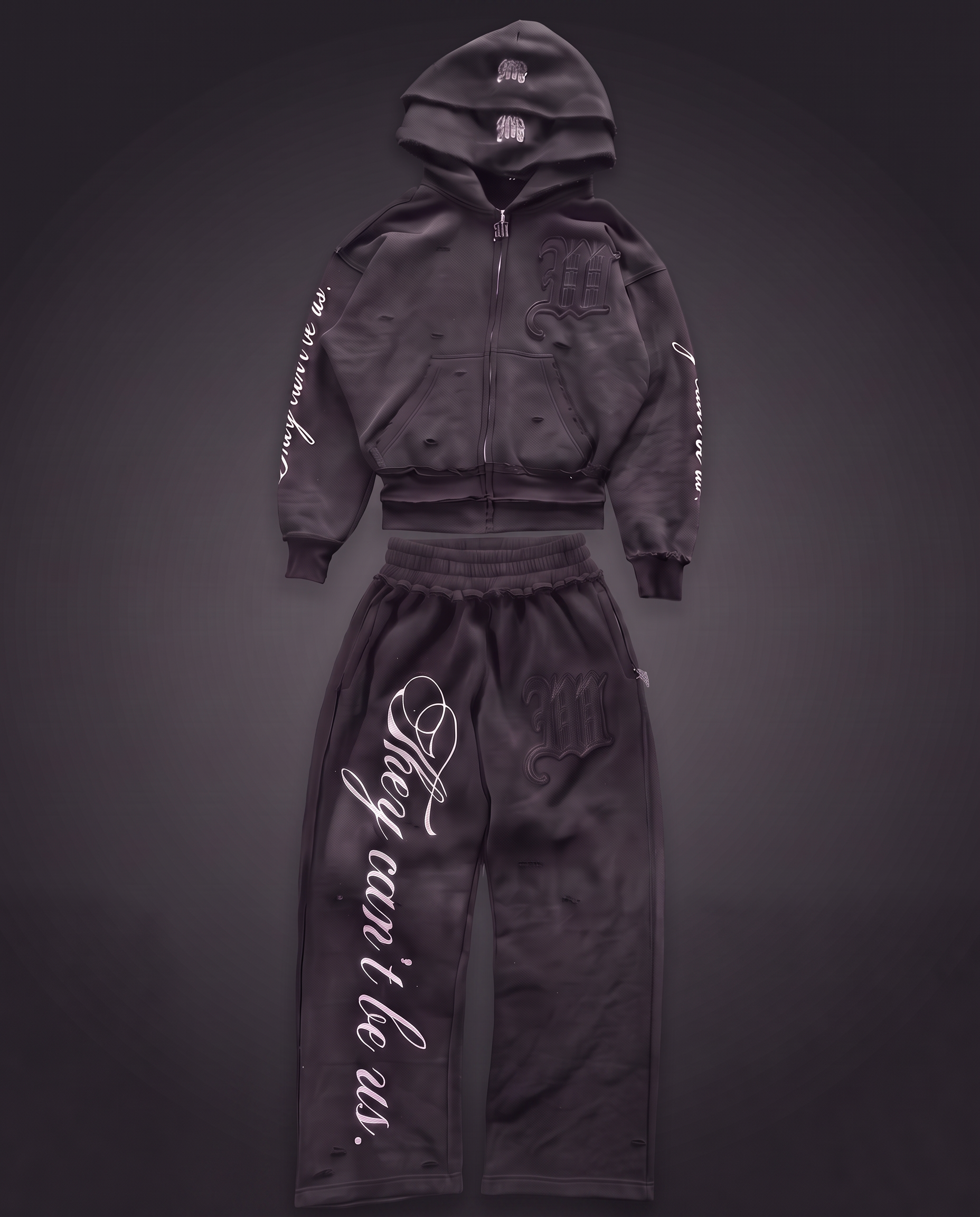 LSC They Can't Be Us Tracksuit / Black