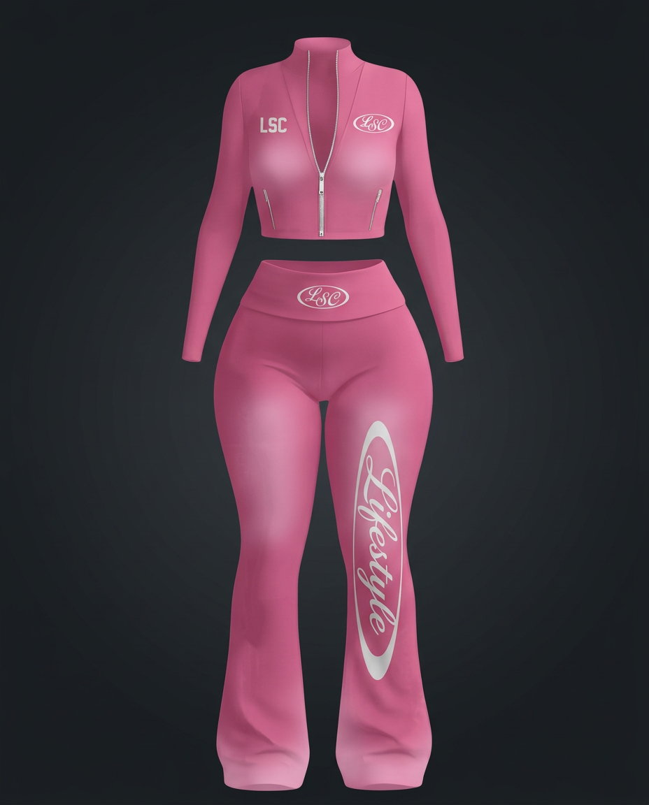 LSC Women's Fitted Tracksuit / Pink